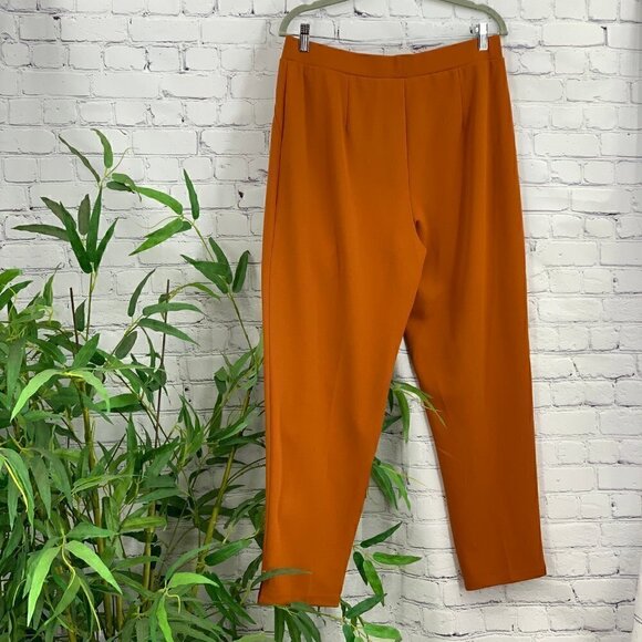Michael Kors Maple Leaf Orange Skinny Slacks - NWT - Picture 2 of 6